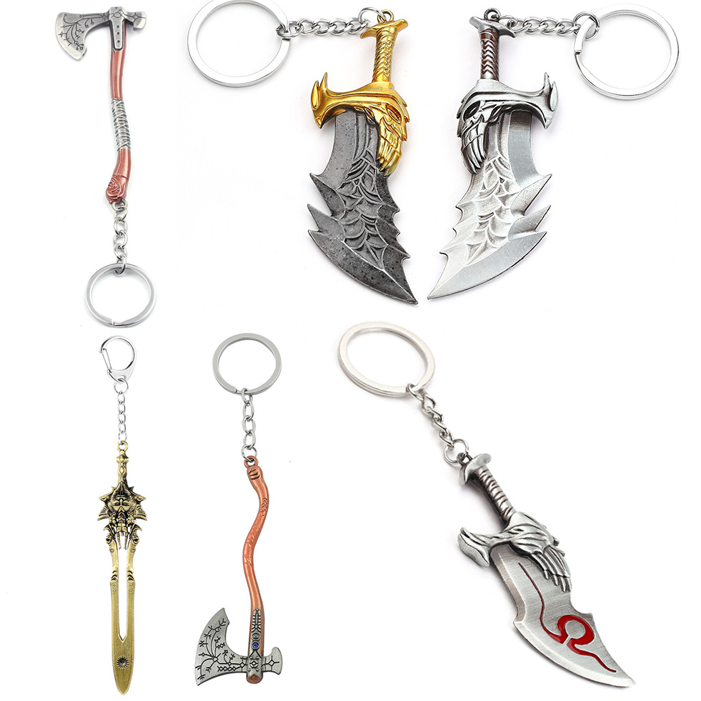 Women'S Key Accessories - God of War 4 Kratos Gantungan
