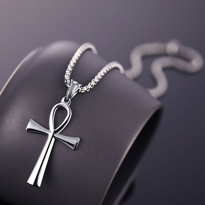 Kalung Ankh Mesir Baja Tahan K - Women'S Egyptian Accessories ulasan dan harga