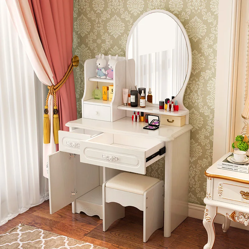 Meja Rias Sederhana Eropa untu - Women Accessories Drawer ulasan dan harga