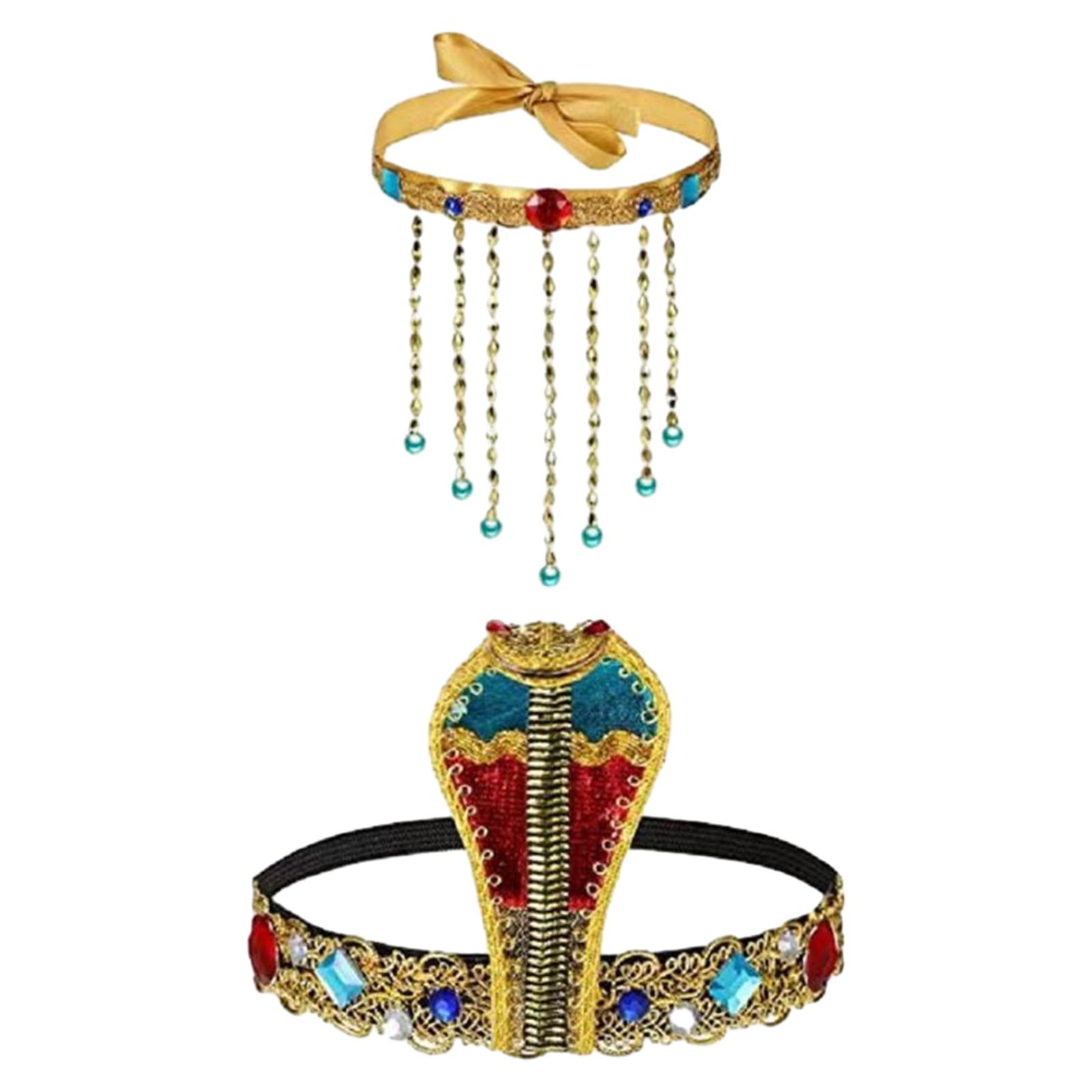 2 Buah Aksesori Kostum Mesir H - Women'S Egyptian Accessories ulasan dan harga