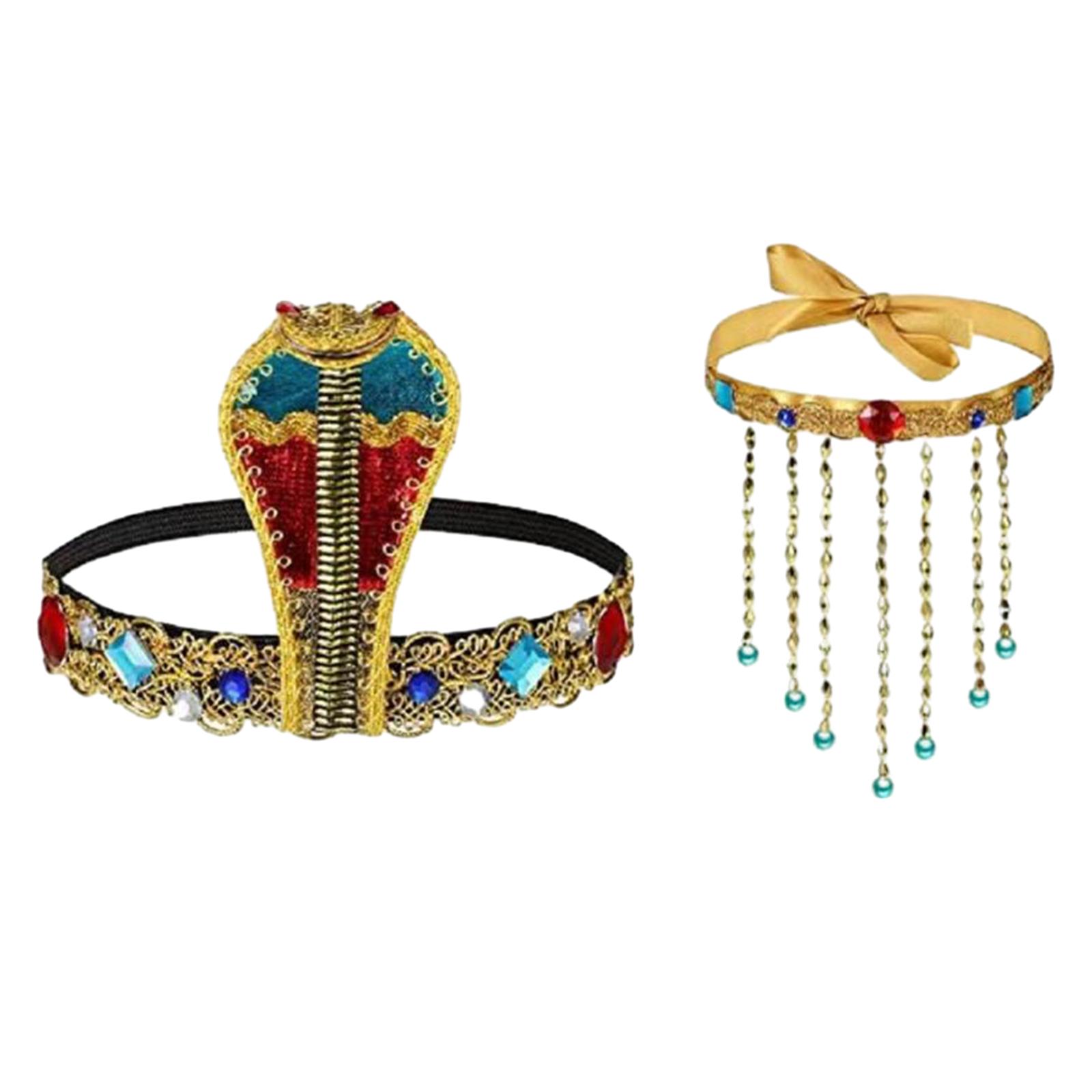 2 Buah Aksesori Kostum Mesir H - Women'S Egyptian Accessories ulasan dan harga