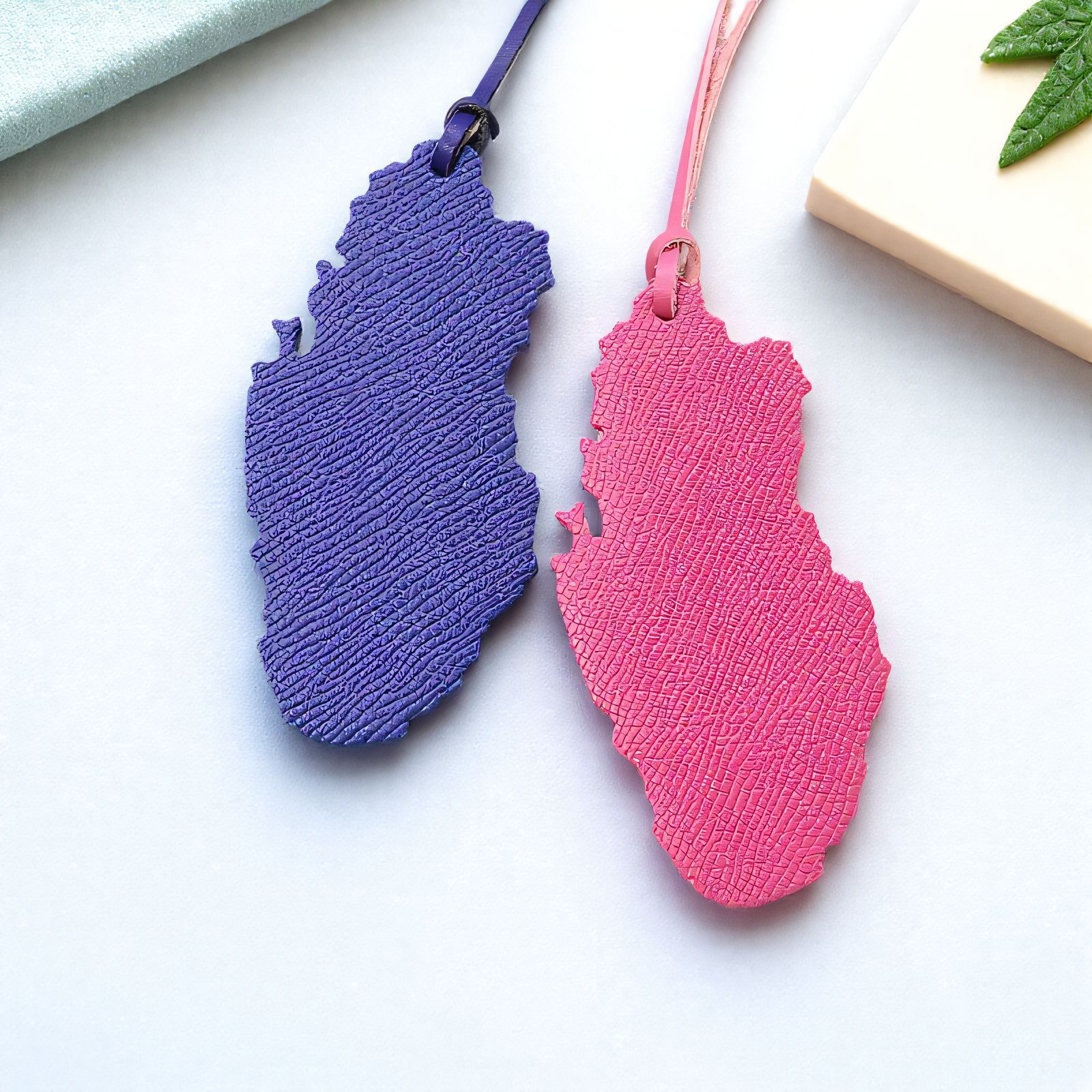 1 Buah Liontin Kulit PU Berben - Women Accessories Qatar ulasan dan harga