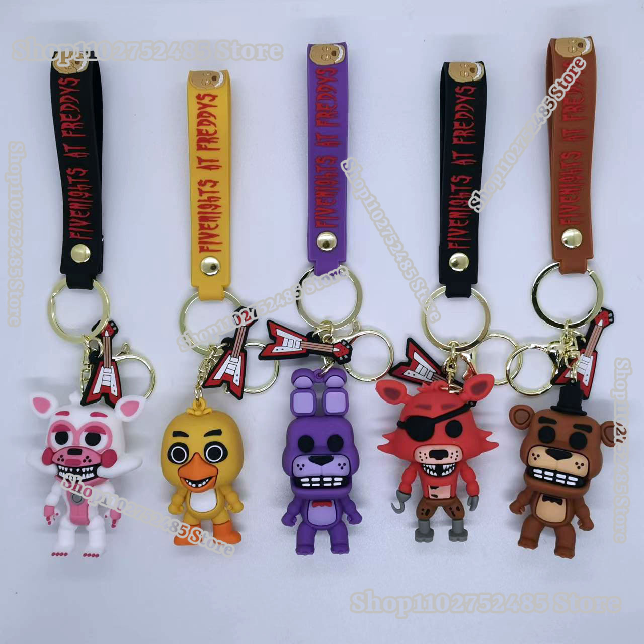 5pcs Gantungan Kunci Figur Ani - Women'S Key Accessories ulasan dan harga