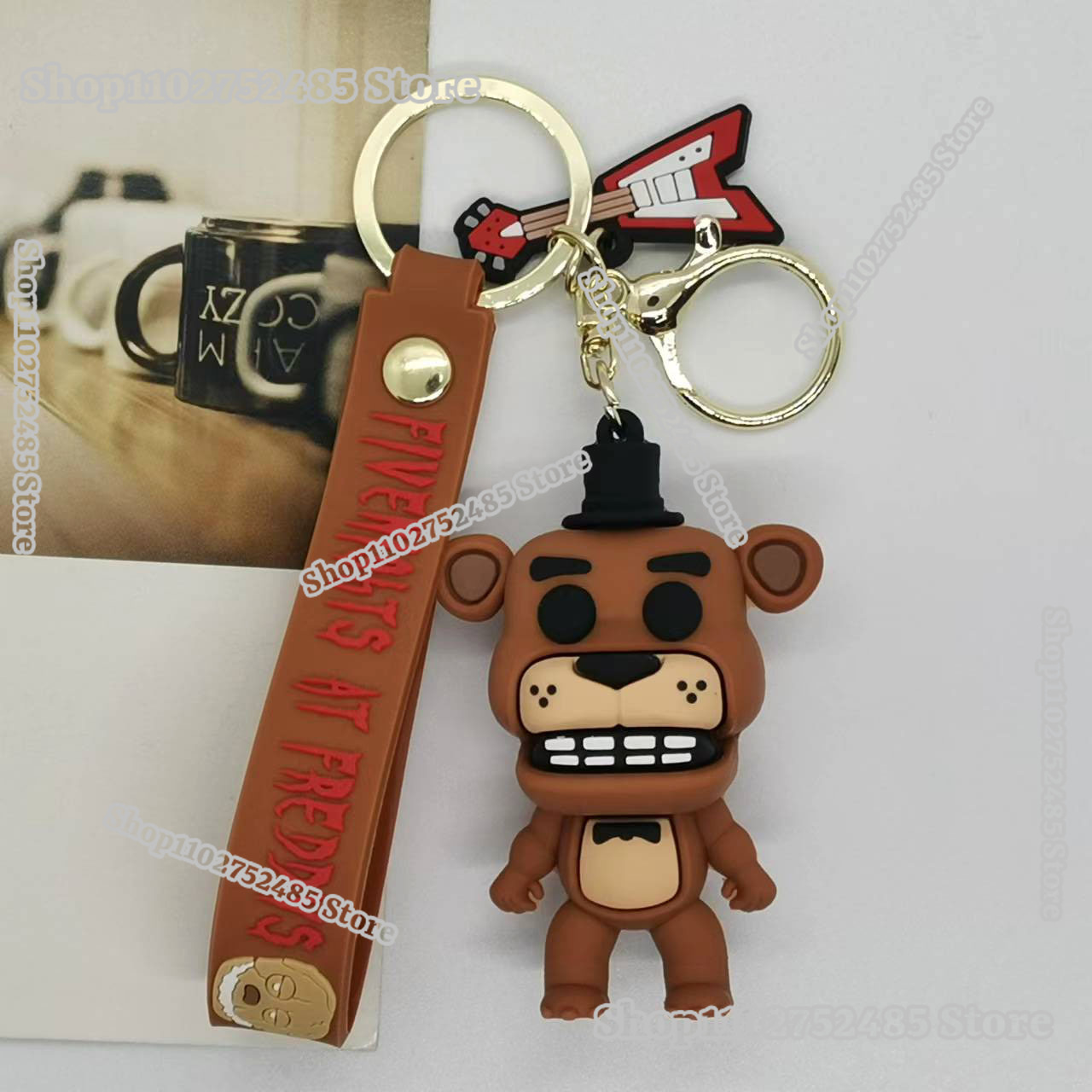 5pcs Gantungan Kunci Figur Ani - Women'S Key Accessories ulasan dan harga