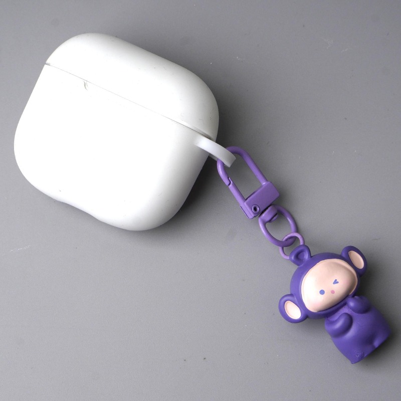 4 Buah Liontin Seri Kartun Tel - Women'S Key Accessories ulasan dan harga