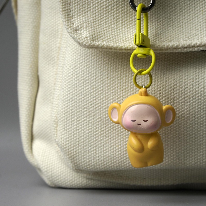 4 Buah Liontin Seri Kartun Tel - Women'S Key Accessories ulasan dan harga