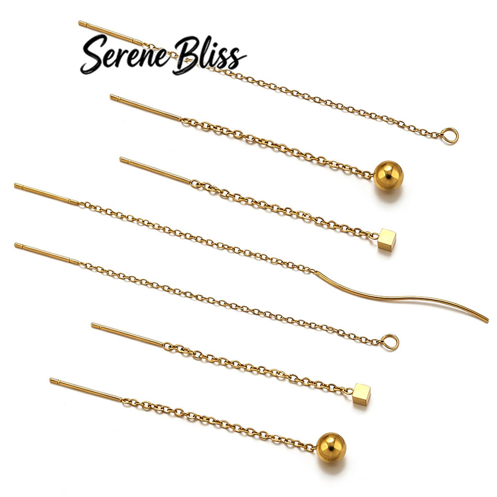 10 Buah Anting Tali Telinga Pa - Women Accessories Chain ulasan dan harga