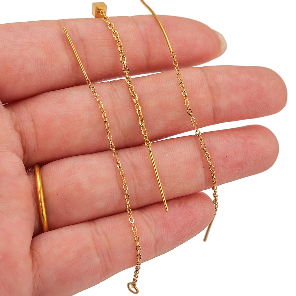 10 Buah Anting Tali Telinga Pa - Women Accessories Chain ulasan dan harga
