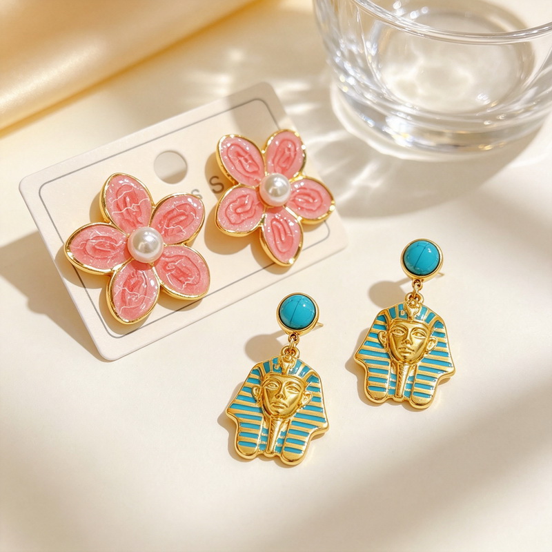 Anting Wanita Kalen Stainless  - Women'S Egyptian Accessories ulasan dan harga