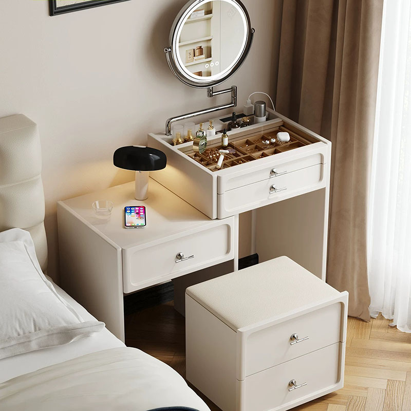 Meja Rias Kopi Modern untuk Wa - Women Accessories Drawer ulasan dan harga