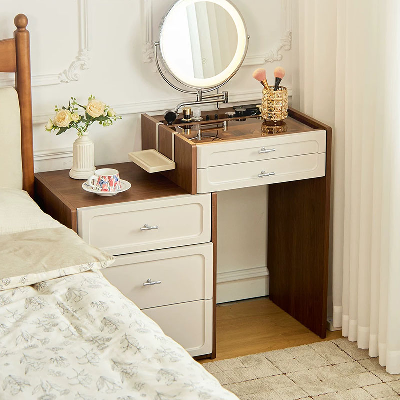 Meja Rias Kopi Modern untuk Wa - Women Accessories Drawer ulasan dan harga
