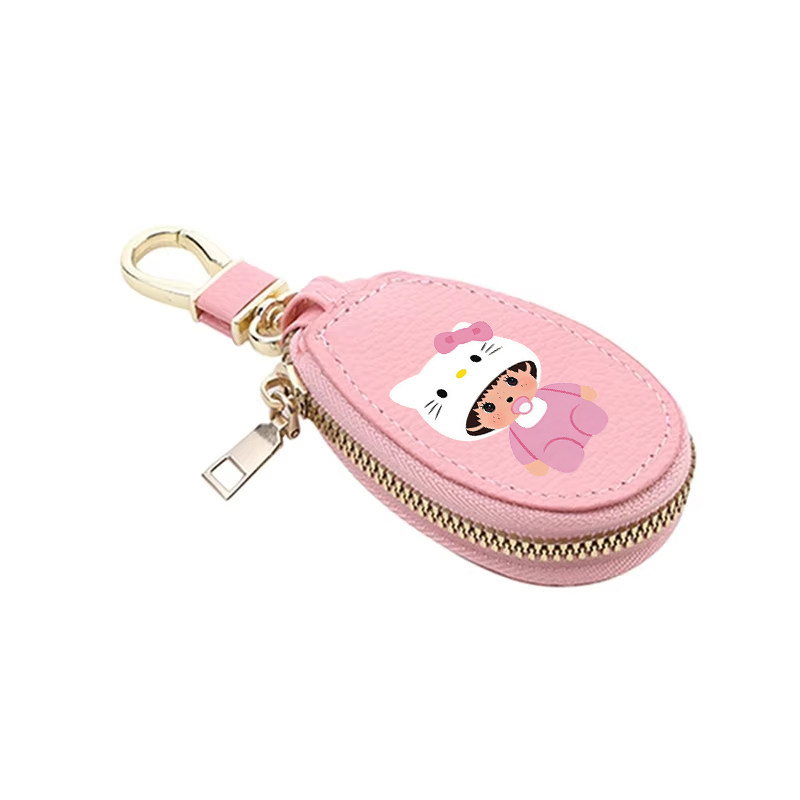 1 Buah Dompet Kunci Ritsleting - Women'S Key Accessories ulasan dan harga