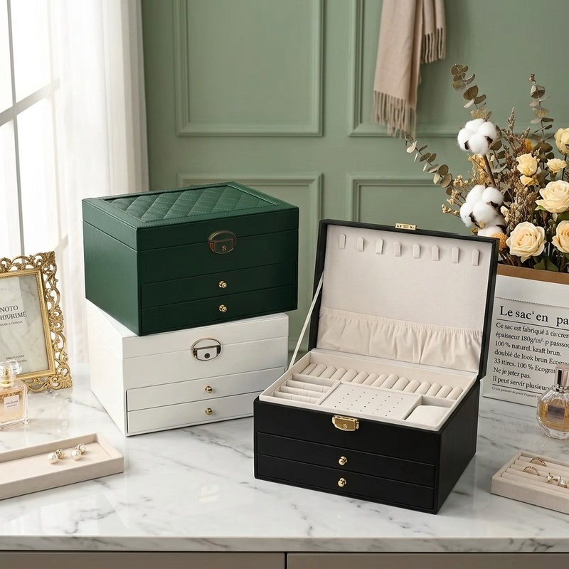 Kotak Perhiasan Kapasitas Besa - Women Accessories Drawer ulasan dan harga