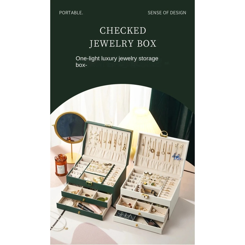 Kotak Perhiasan Kapasitas Besa - Women Accessories Drawer ulasan dan harga