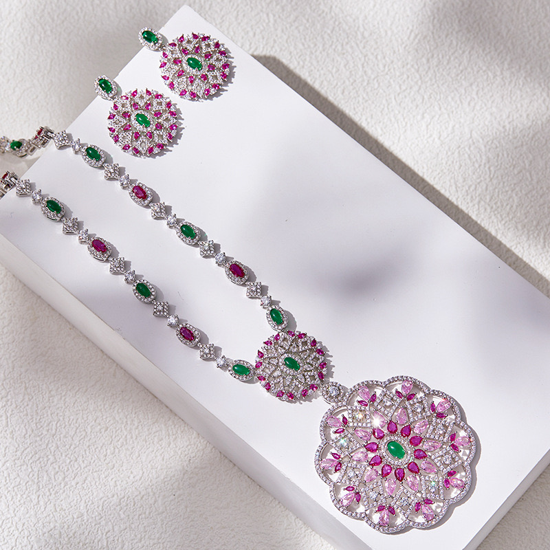 Set Perhiasan Kalung Anting Sw - Women Accessories Uae ulasan dan harga