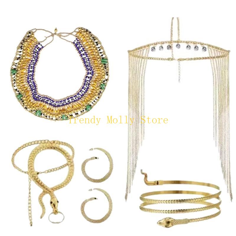 N5KB Aksesori Kostum Wanita Me - Women'S Egyptian Accessories ulasan dan harga